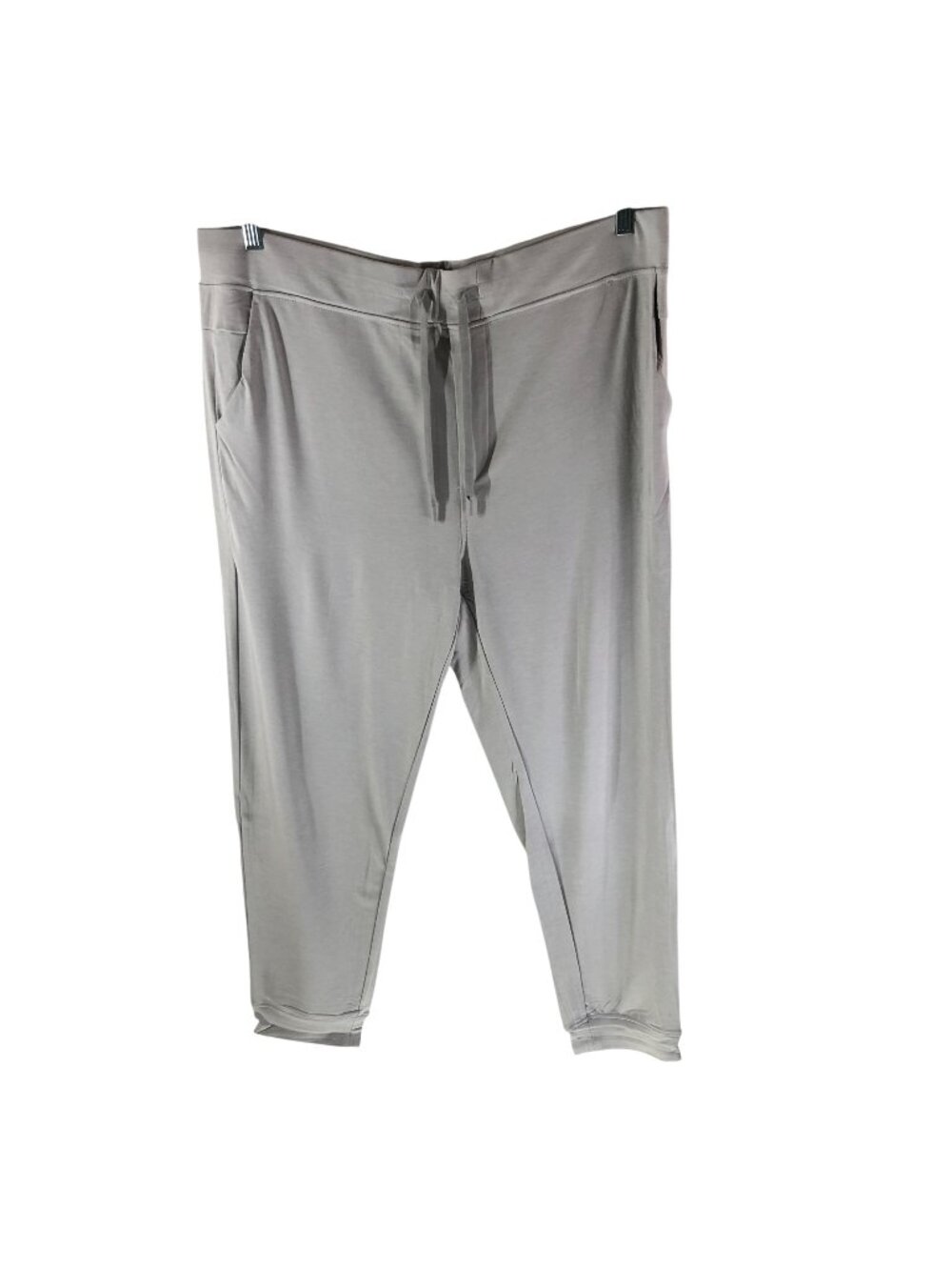 Cozy Earth Mens Ultra-Soft Bamboo Jogger Pant Pockets Light Grey XXL
